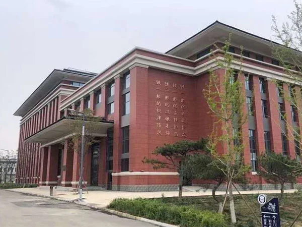 Projekt plavárne na výstavbu Buleway: Škola policajného výcviku Shijiazhuang
